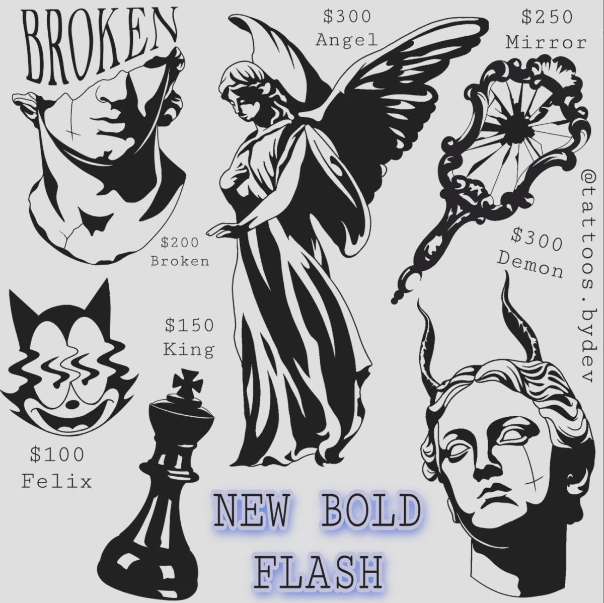 Whats a Flash Tattoo & Flash Sheet?
