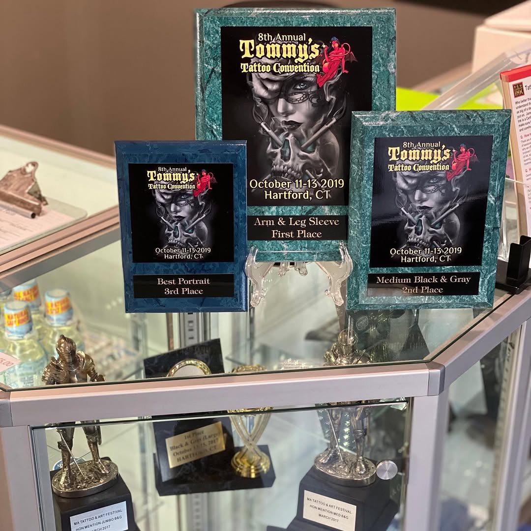 Tank you so much to my client Matt Von Jess for going to the @Tommy's tattoo convention this past weekend and picking up