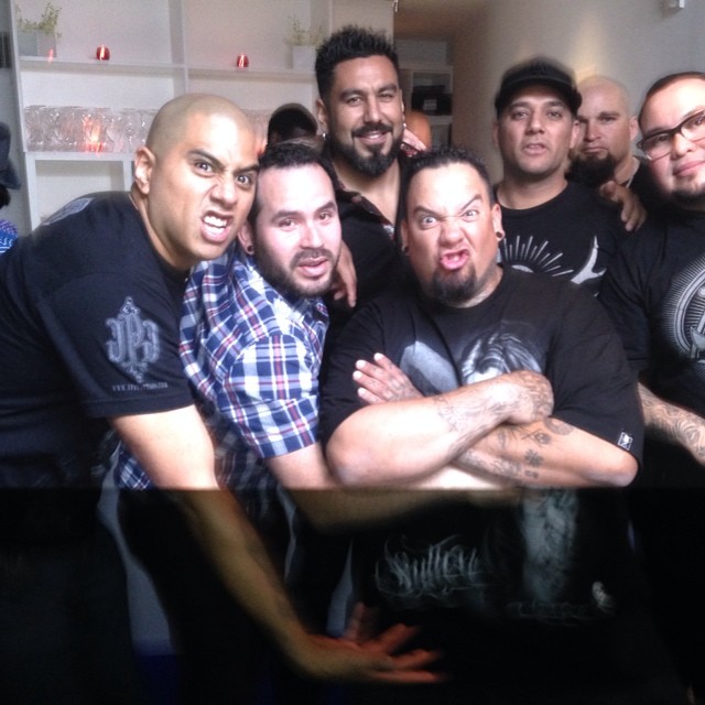 Hanging out with the best @stefanoalcantara @nikkohurtado @carlostorresart @biggusink